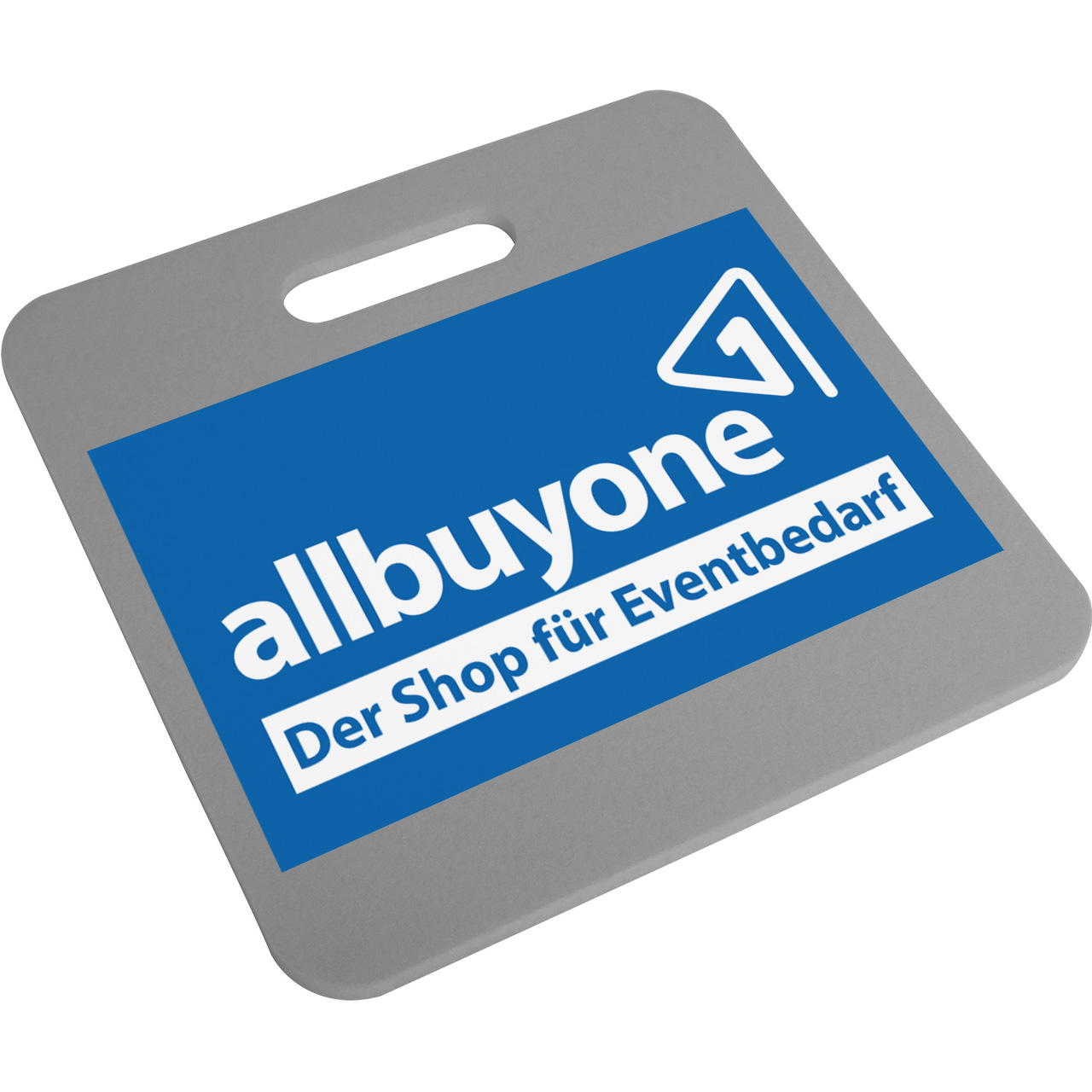 seat cushion printed - 2-coloured - grey