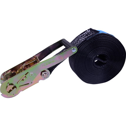 lashing strap black - 1-part - 6.00 m x 50 mm