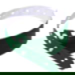 plastic admission wristbands - metallic green Unprinted vinyl tape - metallic green