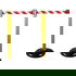Preview: Plastic belt barrier posts