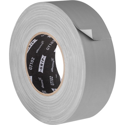 Adhesive cloth tape, extra matt | silver