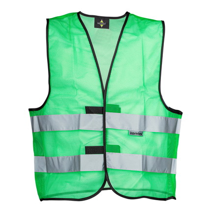 Mesh signal vest - green - L/XL