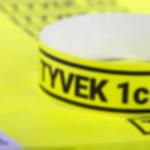 Party Armbänder - neongelb Tyvek Bänder bedruckt (1-farbig) - 19 mm, neongelb - neongelb