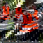 Warnweste - orange Warnweste EN ISO 20471 - orange