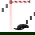 Preview: Plastic belt barrier posts