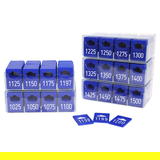 Coatroom tokens, extension set 1001 - 1500