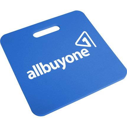 seat cushion printed - 2-coloured - blue