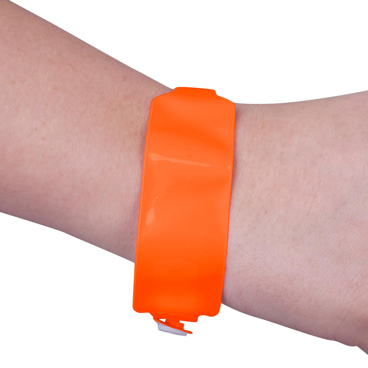 Unprinted vinyl tape - neon orange