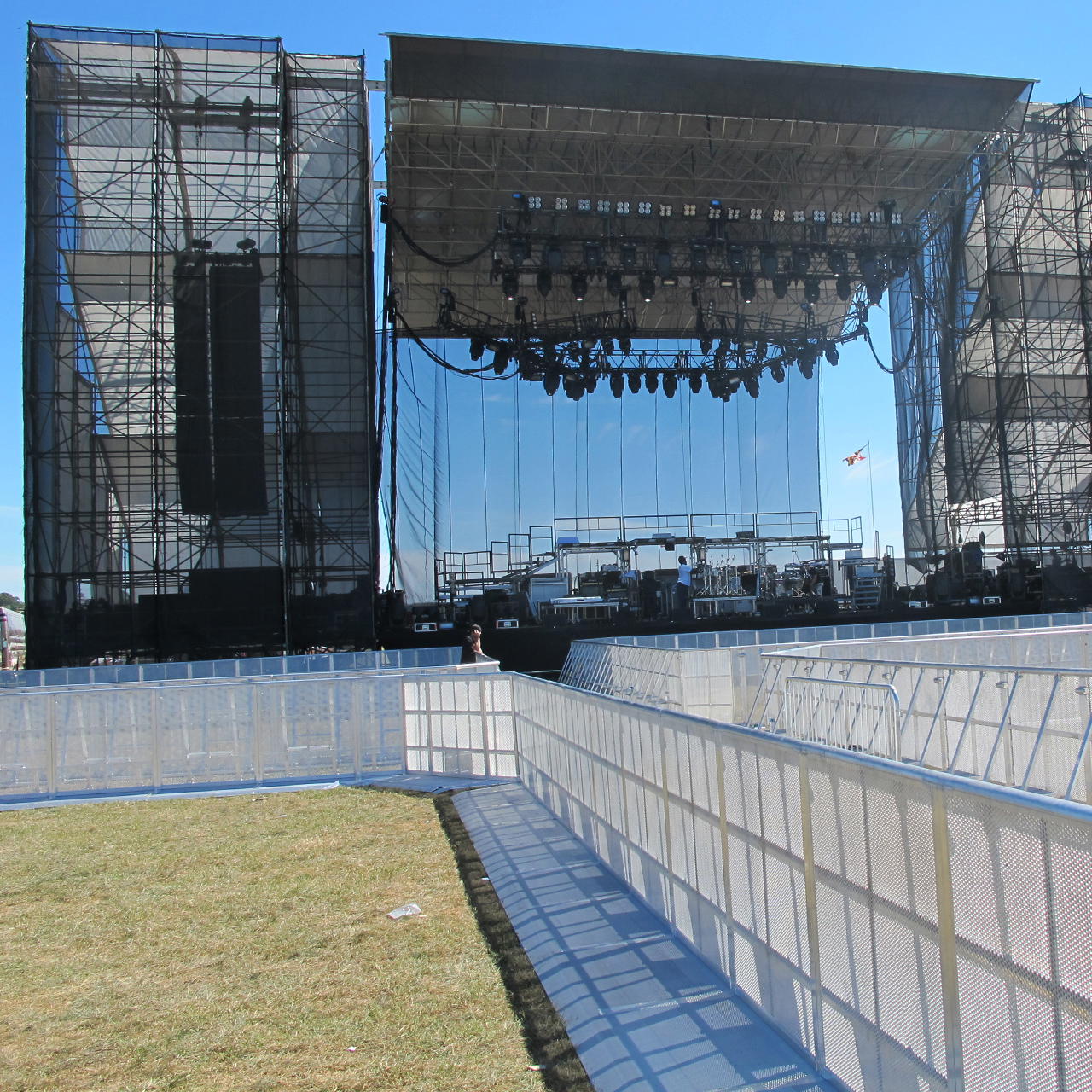 Gigs, stage barricade standard - Standard - silver