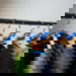 coatroom tokens plastic - white Coatroom tokens, extension set 501-1000 - white