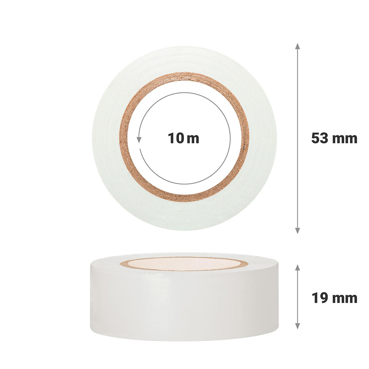 Zumbelband GT 807 - 10er Pack - weiß