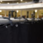 Bühnenmolton Rolle - schwarz Bühnenmolton B1 - Rolle 60 lfm - schwarz