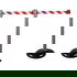 Preview: Plastic belt barrier posts