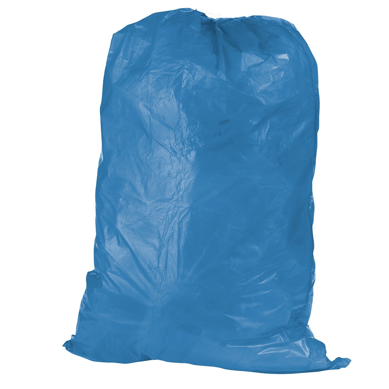 waste bags - blue translucent
