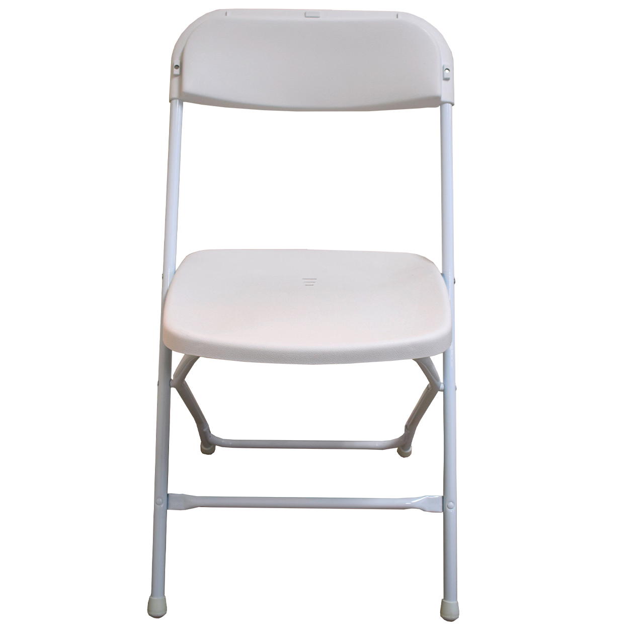 10 folding chairs - white