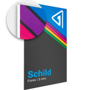 Forex Schild (PVC Hartschaumplatte bedruckt)  - DIN A1