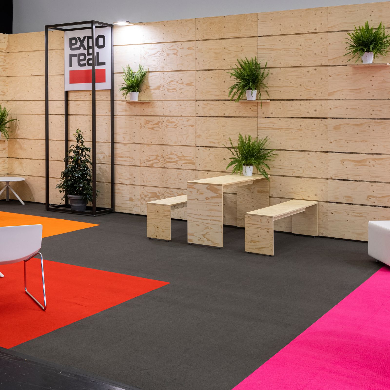 Needle felt velour B1 - dark grey