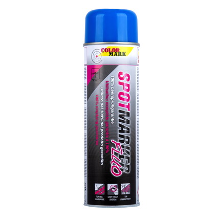 Fluorescent marking spray  - blue