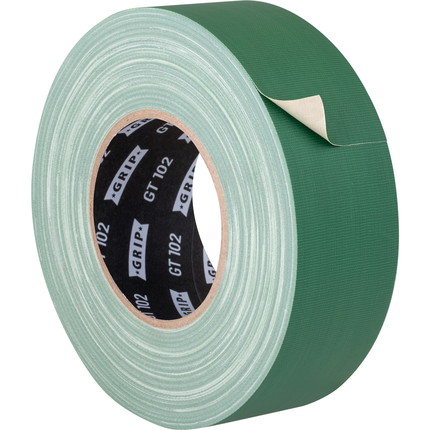 Adhesive cloth tape extra matt GT 102 - green