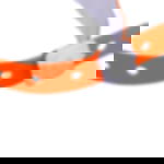 vinyl admission wristbands - neon orange Printed vinyl admission wristbands (1c) - neon orange