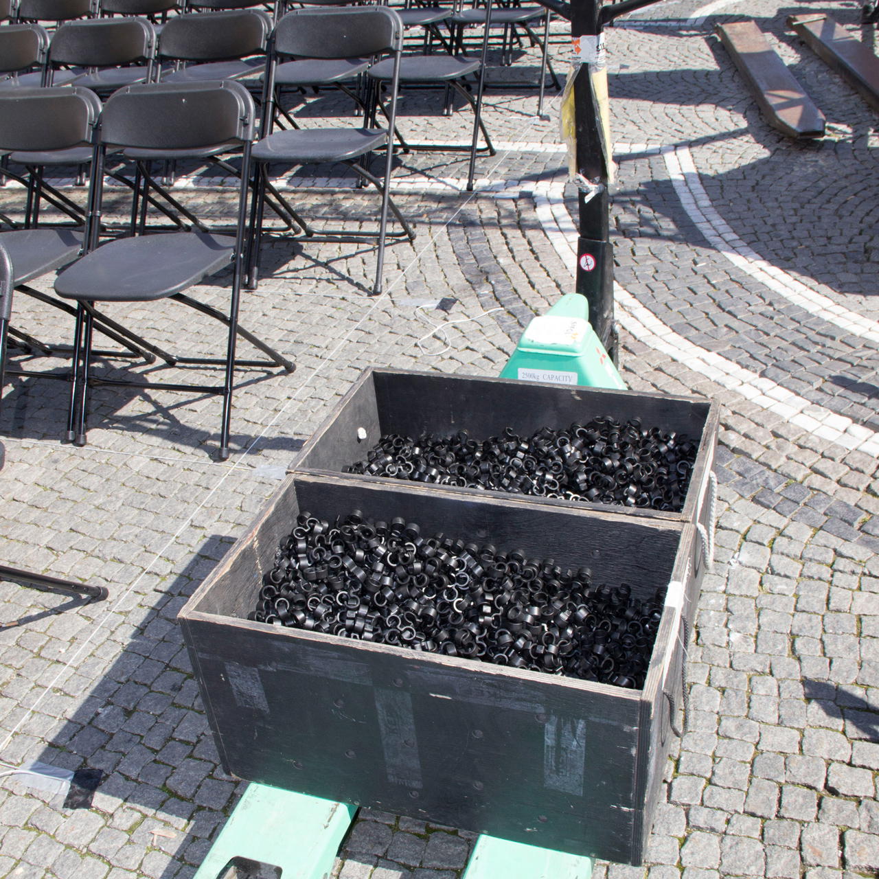 Stuhlverbinder 9,50 cm - 9,50 cm