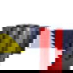 Gurtabsperrpfosten - rot Gurtabsperrpfosten Kunststoff - rot - schwarz-gelb