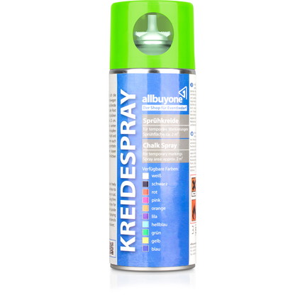 Kreidespray - neongrün Kreidespray neongrün 400 ml Dose - neongrün