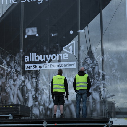 Safety vest EN ISO 20471 – printable - 2-page - 2-coloured - orange