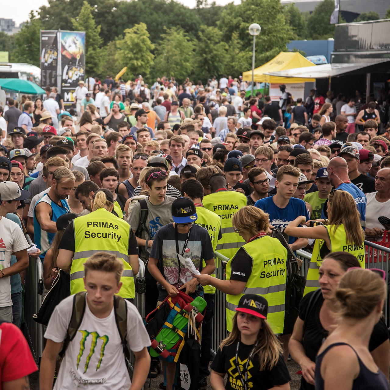 Warnweste EN ISO 20471 - bedruckbar - 1-seitig - 1-farbig - gelb