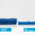 needle felt - dark blue Needle felt velour B1 - dark blue