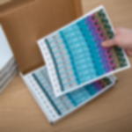 paper control wristbands Printed 4-colour tyvek wristbands with barcodes