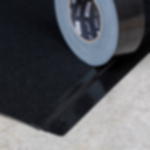 needle felt - black Needle felt velour B1 - black