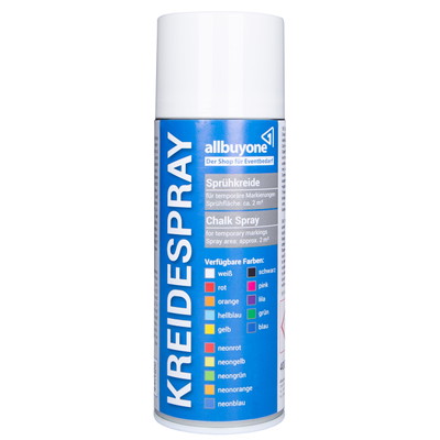 chalk spray | white