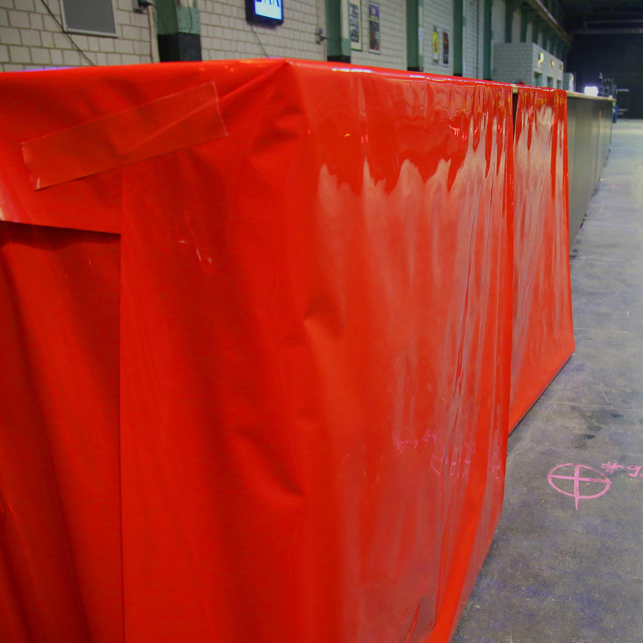 lacquer foil roll - white