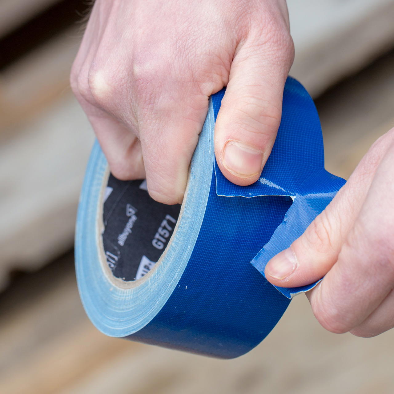 Adhesive cloth tape coloured Grip Tape GT 571 - blue