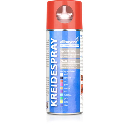 Kreidespray rot 400 ml Dose - rot