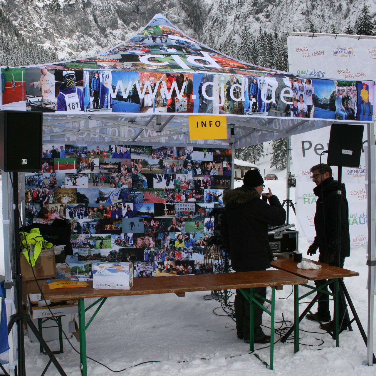 Pavilion side wall PROMO 3 x 3 m - outside