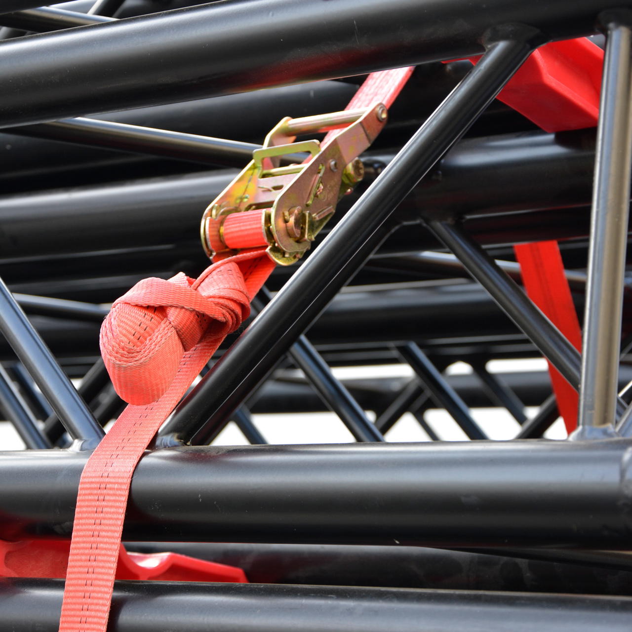 lashing strap orange - 1-part