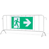 Escape route banners | Emergency exit right