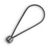 bungee tie with ball closure
