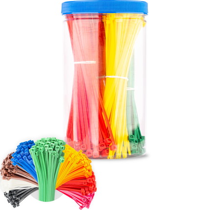 Kabelbinder Set 4,8 x 200 mm