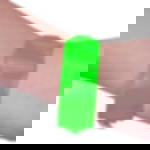 plastic admission wristbands - neon green Unprinted vinyl tape - neon green