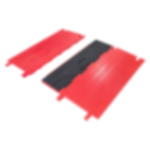 CableGuard Black Line 5-Channel wheelchair ramp, modular Cable Ramp Black Line 5-Channel wheelchair access modular ramp product photo (Article No. 2011056)