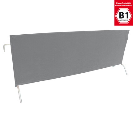 Moltonhusse B1 - hellgrau