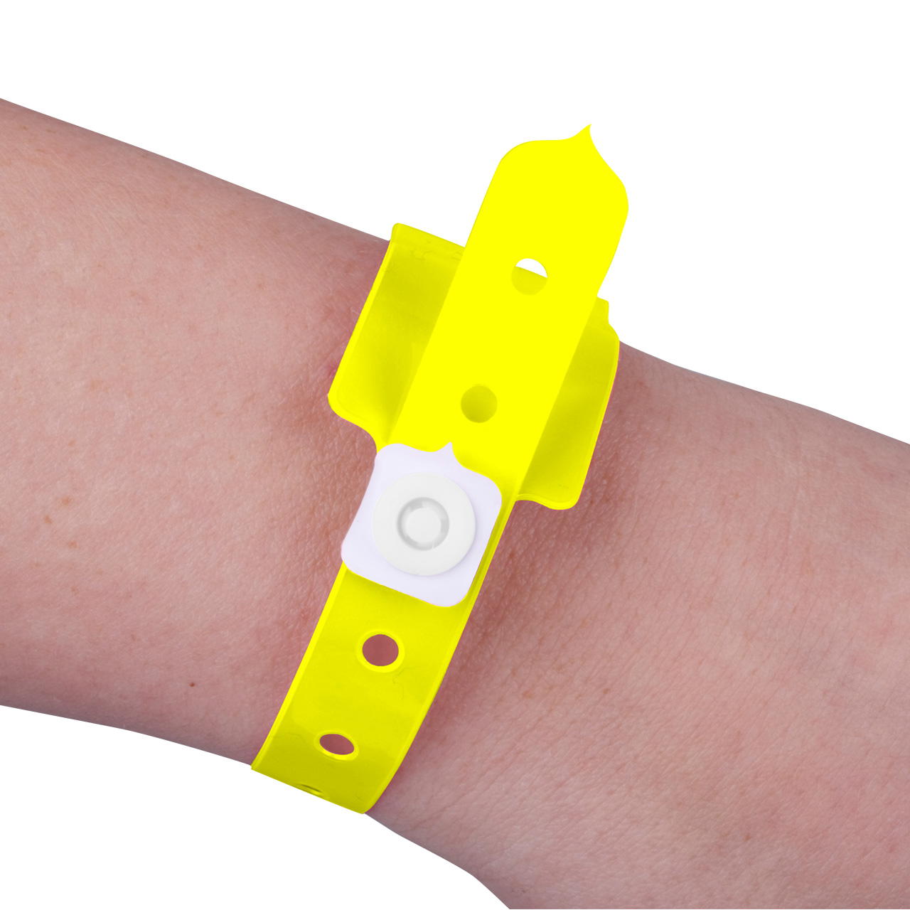 Unprinted vinyl tape - neon yellow