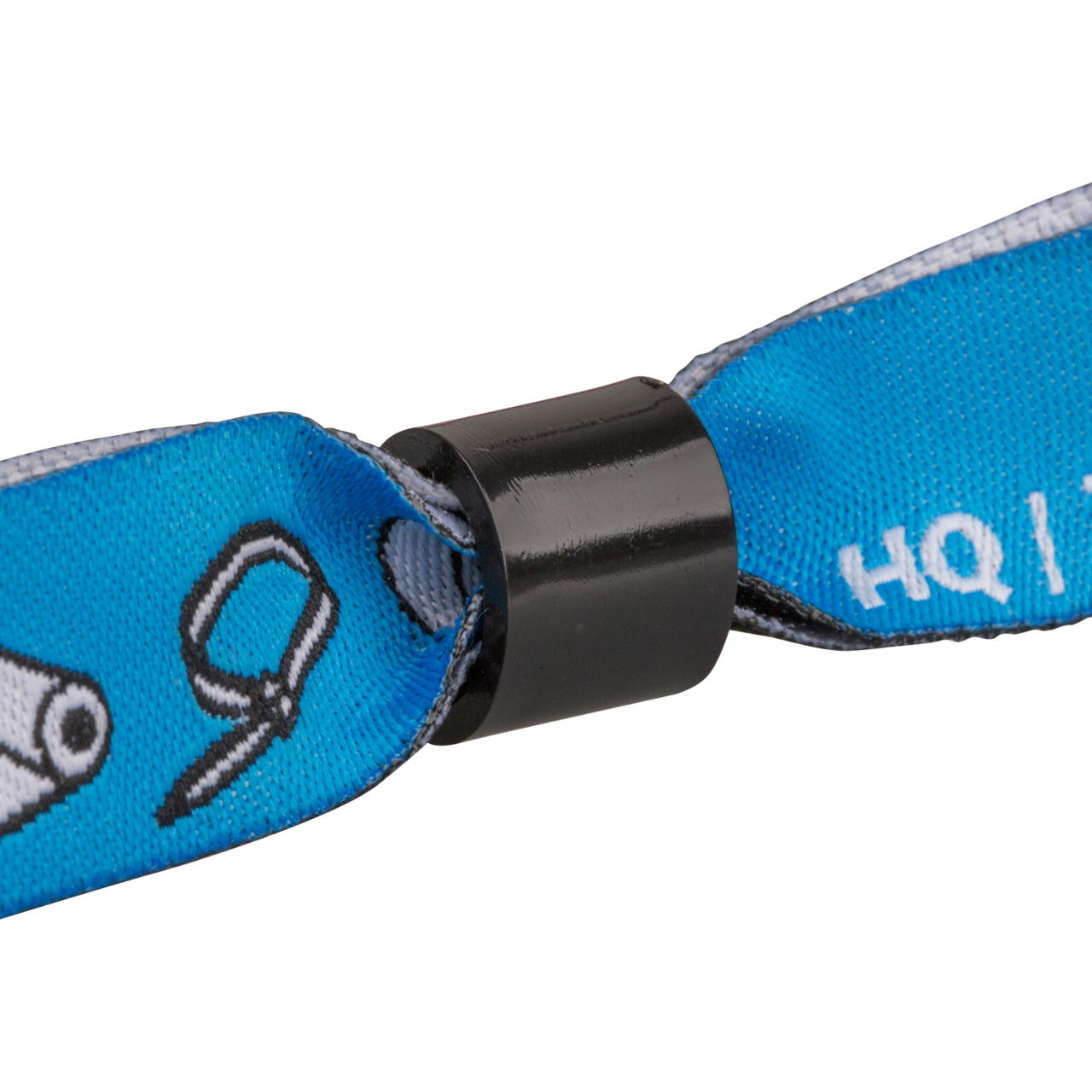 Stoff Eintrittsbänder gewebt - 1-seitig - Plastik-Verschluss (selbstverschließend)