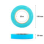 professional adhesive cloth tape - neon blue GT PRO cloth tape - 25 mm - neon blue