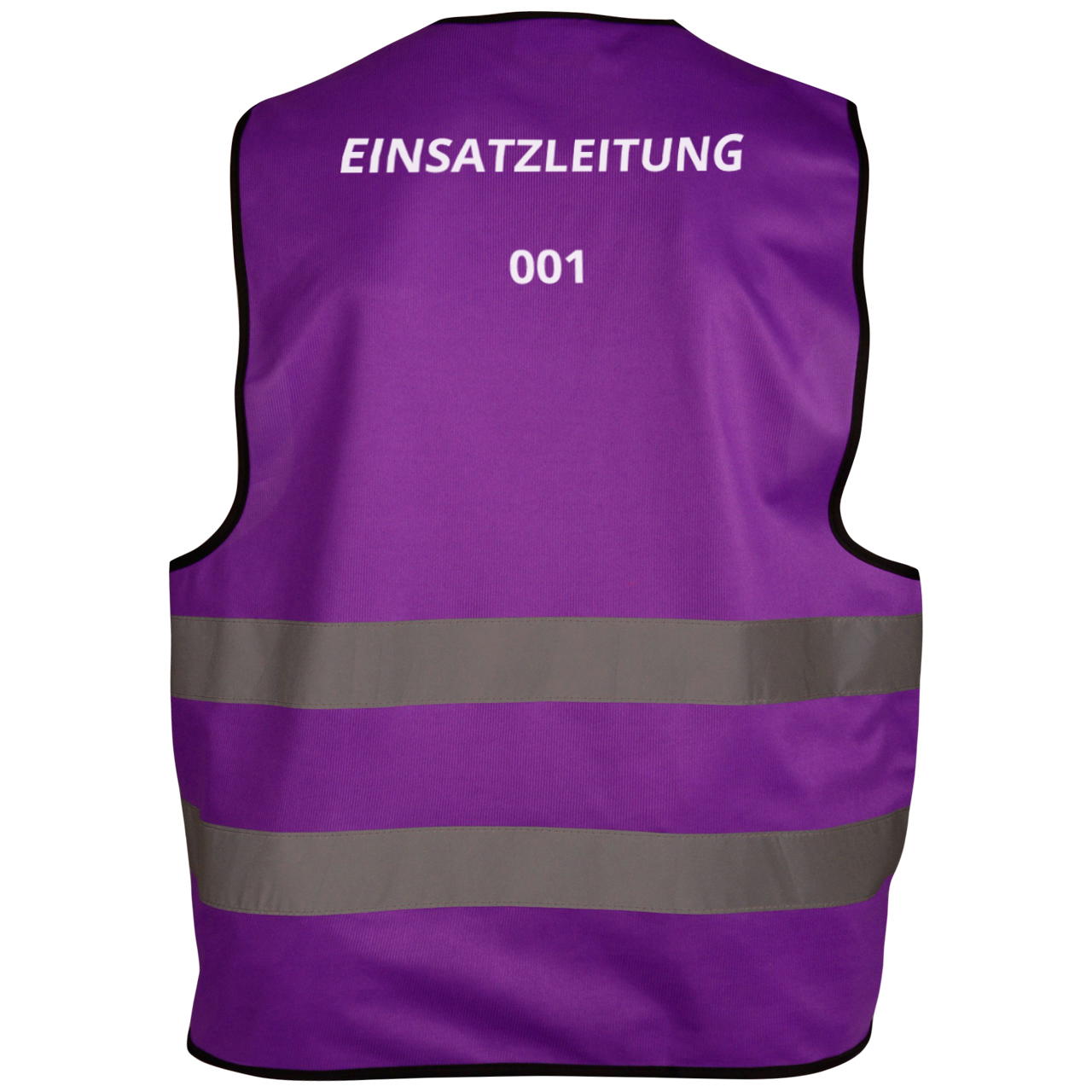 Signal vest – printable - 2-page - 4-coloured - purple