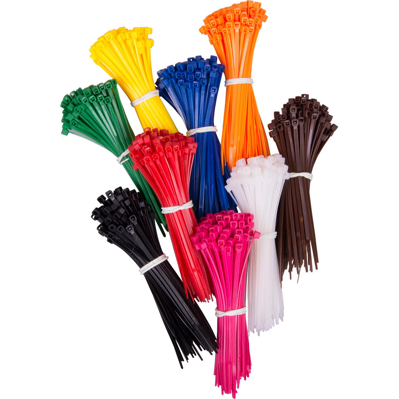 Cable ties set 2.5 x 100 mm