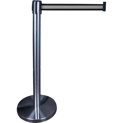 Premium belt posts – stainless steel - black-white